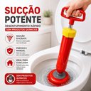 Ver imagem 5 de Desentupidor Manual Alta Pressao Bomba Succao Plastico e Borracha Limpeza Pia Ralo Vaso Sanitario