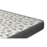 Cama Box Viúva Branco Blindada + Colchão De Espuma D33 - Ortobom - iso 100 128cm - Branco - 5