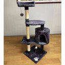 Ver mais imagens de Árvore de Gatos Arranhador Brinquedo Torre Cama Toca Grande 116cm