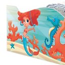 Ver imagem 2 de Cama Solteiro Infantil com Colchão Sereia Menina MDF Branco Casah
