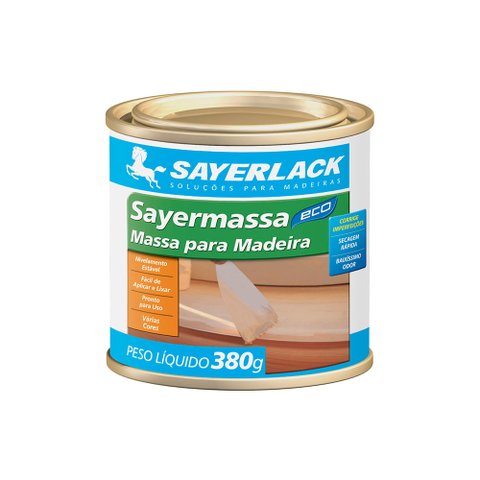 Sayermassa para Madeira Mogno Sayerlack 380 Gr - Yl.1424.62l2
