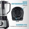 Liquidificador Mondial Turbo Inox 1100w L-1100-bi Preto 220v - 3