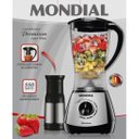 Ver imagem 3 de Kit Mondial Batedeira + Liquidificador 220V Preto