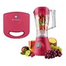 Kit Rosa Cadence - Liquidificador E Sanduicheira 220V - 5
