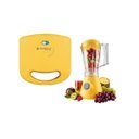 Ver imagem 6 de Kit Cadence Liquidificador + Sanduicheira Amarelo 127V