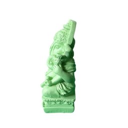Estátua de Ganesha - Deus Hindu – Removedor de Obstáculos: Verde Day - 2