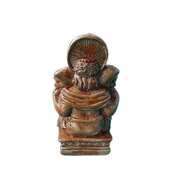 Estátua de Ganesha - Deus Hindu – Removedor de Obstáculos: Mogno - 3