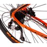 Bicicleta Aro 29 Dropp Race 27V Câmbios Importado Suspensão Trava - Preto+Laranja - 17 - 4