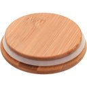 Ver imagem 2 de POTE 26x13x13cm 2,8L BOROSILICATO TRANSPARENTE COM TAMPA BAMBU
