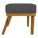 Ver imagem 7 de Kit 2 Puffs Decorativos para Sala Firenze Retangular Tecido Sintético