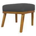 Ver imagem 6 de Kit 2 Puffs Decorativos para Sala Firenze Retangular Tecido Sintético