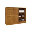 Ver imagem 2 de Cômoda Istambul C/ Sapateira 5 Gavetas Tcil