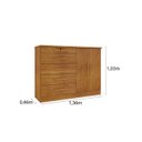 Ver imagem 3 de Cômoda Istambul C/ Sapateira 5 Gavetas Tcil