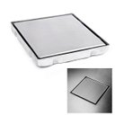 Ver imagem 2 de Ralo Oculto Invisivel 15X15 Inox Anti Odor Lavanderia Cozinha Banheiro Lavabo Limpeza Higiene Discre