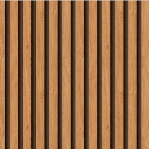 Papel de Parede Madeira Carvalho Ripado Adesivo Resistente Flexível