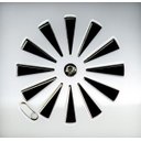 Ver imagem 1 de Tampa Ralo Inox 304 Polido e Base em Alumínio 15 Cm X 15 Cm Modelo Solar com Fecho