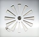Ver imagem 2 de Tampa Ralo Inox 304 Polido e Base em Alumínio 15 Cm X 15 Cm Modelo Solar com Fecho