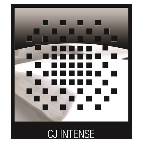 Tampa Ralo Inox 304 Polido e Base em Alumínio 15 Cm X 15 Cm Modelo Intense