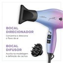 Ver imagem 6 de Secador de Cabelo By Juliette Mondial Rosa e Azul Scpju03 - 127v