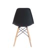 Cadeira para Cozinha Sala de Jantar Quarto Charles Eames Eiffel 130ppp Preta - 4