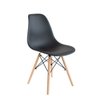 Cadeira para Cozinha Sala de Jantar Quarto Charles Eames Eiffel 130ppp Preta - 3