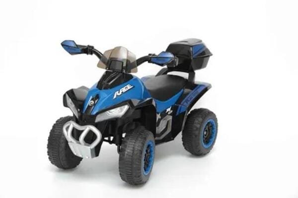 Mini Quadriciclo Elétrico Infantil 6V Azul E Preto