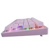 Teclado Mecânico OEX Wolf TC605 com fio - Pink - 3