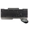 Kit Teclado + Mouse OEX Office TM-406 Wireless - Cinza - 1