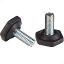 Ver imagem 3 de Kit com 12 Pé Nivelador 1/4x3/4 com Base de 22mm