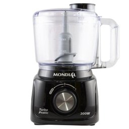 Mini Processador Mondial Turbo Pratic MP-16-B 300W - 127V - 1