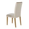 Conjunto 2 Cadeiras Estofadas Linho Dobuê Topázio - Areia - 3