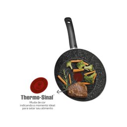 Frigideira Francesa Rochedo Stone Pro 28 cm - 6