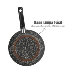 Frigideira Francesa Rochedo Stone Pro 28 cm - 4