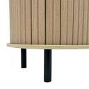 Ver imagem 5 de Armario Aparador Buffet Ripado com 2 Portas 90cm Ditália