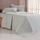 Ver imagem 1 de Kit Colcha Queen Miraggio New Soft 240x260cm Verde Alfafa