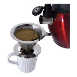 Filtro Coador Para Café Reutilizável 4 Xícaras - Kehome - 4