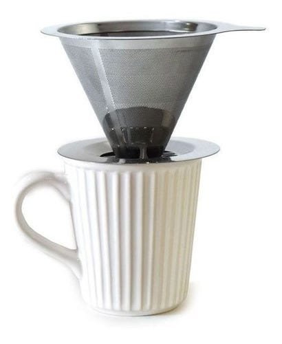 Filtro Coador Para Café Reutilizável 4 Xícaras - Kehome - 5