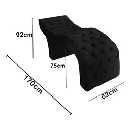 Maca Estética Profissional Conforto e Qualidade Santo Box Premium:preto - 2