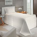 Ver imagem 2 de Jogo de Lençol Solteiro Algodão 4 Peças 300 Fios Estampado