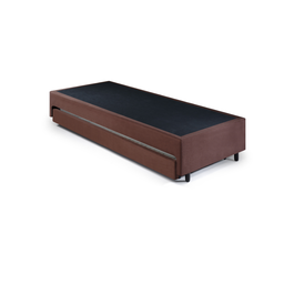 Bicama Box Solteiro Suede 88x188x28 Cm com Colchão Auxiliar Ecoflex - 8