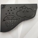 Ver imagem 7 de Par Mãos Francesas Pretas Decorativas Aço 20cm Chuva de Bençãos Zarg
