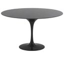 Ver imagem 1 de Mesa de Jantar Tulipa Saarinen Redonda 80 Cm - Laqueada - Preto