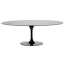 Ver imagem 1 de Mesa de Jantar Saarinen Oval 137x90cm Laqueada - Preto