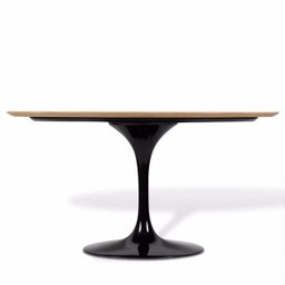 Mesa de Jantar Saarinen Oval 137x90cm Freijó - Preto - 2