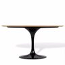 Mesa de Jantar Saarinen Oval 137x90cm Freijó - Preto - 2