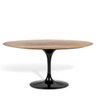 Mesa de Jantar Saarinen Oval 120x80cm Mezzo Castani - Preto - 1