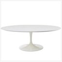 Ver imagem 1 de Mesa de Jantar Saarinen Oval 260x160cm Laqueada - Branco