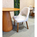 Ver imagem 4 de Mesa de Jantar Cone 90cm Base Freijó Tampo Freijó