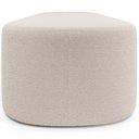Ver imagem 7 de Puff Decorativo Orgânico para Living Quarto 195cm Doha W01 Bouclê Creme - Lyam Decor
