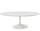Ver imagem 1 de Mesa de Jantar Tulipa Saarinen Oval 160x90cm Laqueada - Branco